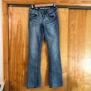 Mossimo embellished boot cut jeans